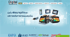 Desktop Screenshot of digitalinstrument.co.th